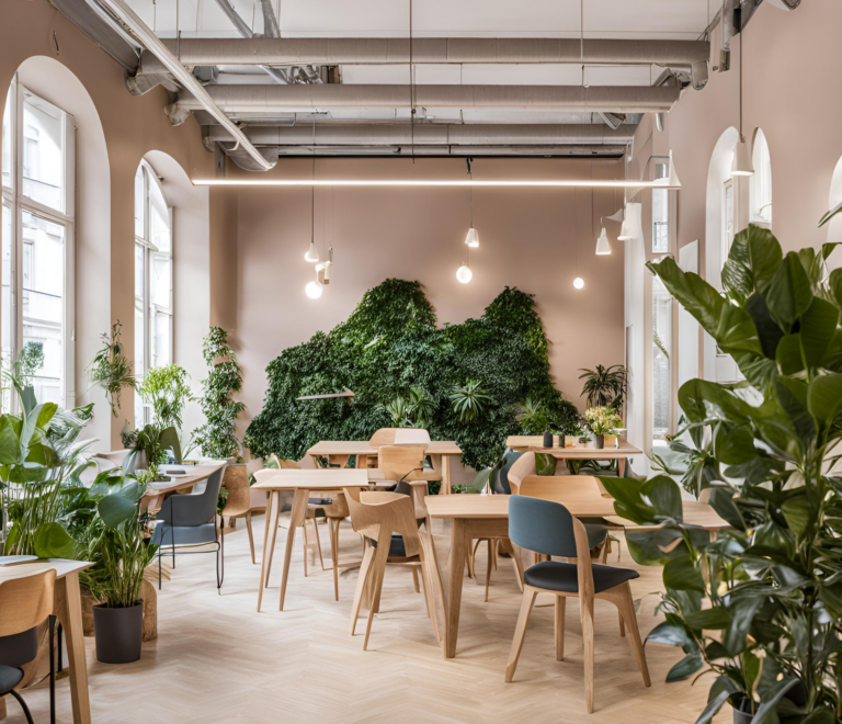 Un espace de coworking