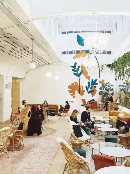 Salle de coworking